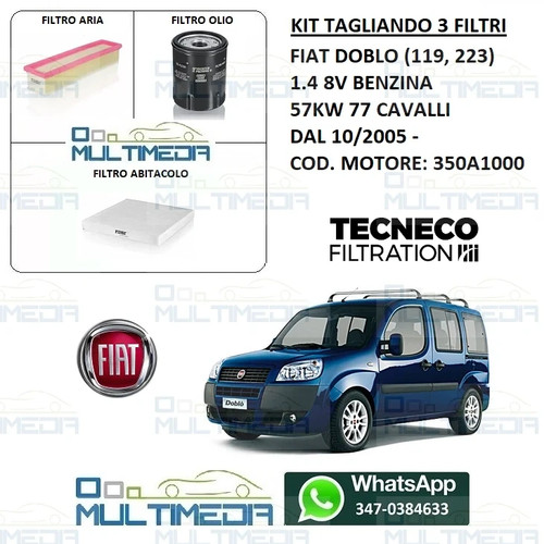Kit tagliando filtri - tagliando, 3