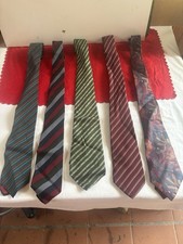 Lotto 5 Cravatte Vintage In