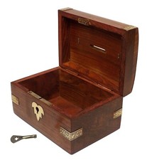Di Legno Soldi Scatola con