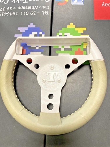 Wii wheel bianco kart - wii,
