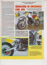 advertising Pubblicità -MOTO ATK 500 4 TEMPI 1986-MOTOAUSTRIACHE VINTAGE MX