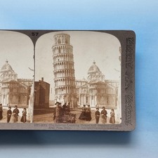 Pisa Stereoview C1895 Real