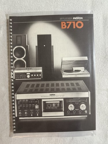Revox manuale istruzioni - manuale,