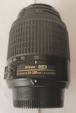 NIKON DX ROKKOR 55- 200 DIGITALE 1-4 5-6 OTTIME CONDIZIONI