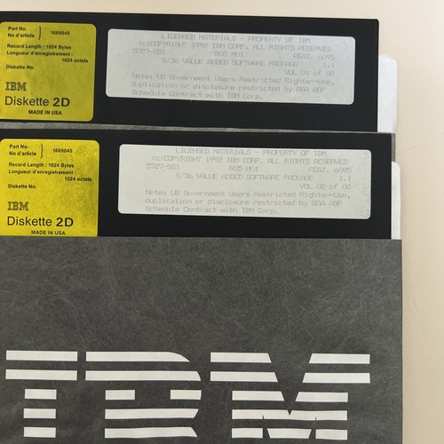 Ibm confezione software - s/36,