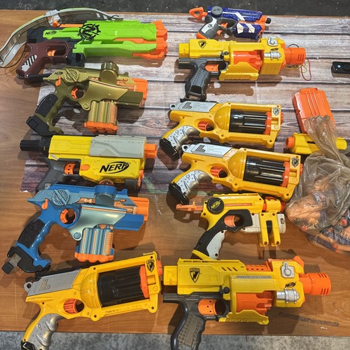 Nerf gun lot - nerf,