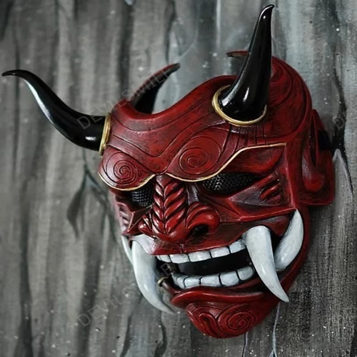Maschera giapponese hannya oni - maschera,