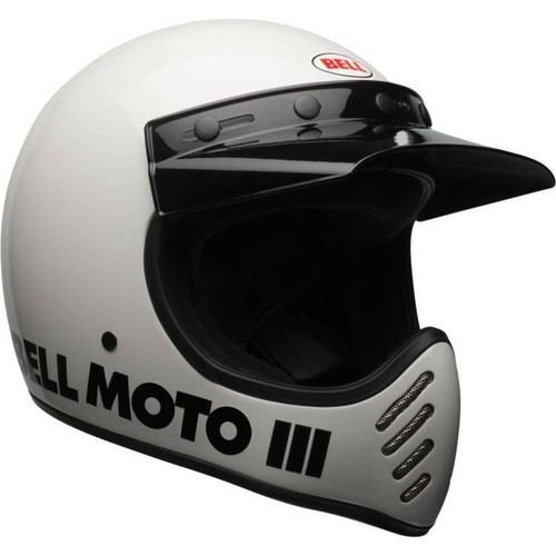 Casco moto classic white - classic, |