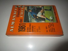 PANINI ALMANACCO ILLUSTRATO DEL CALCIO 1981 OTTIMO