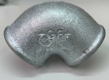 GOMITO 1'' GF FEMMINA IN FERRO ZINCATO CURVA 90° RACCORDO IRRIGAZIONE IDRAULICA 