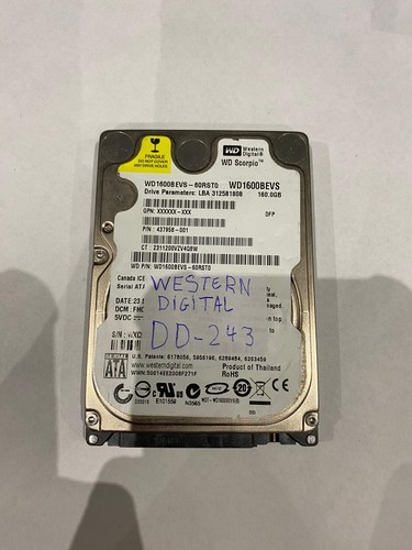 Disque dur 160gb western - dur,