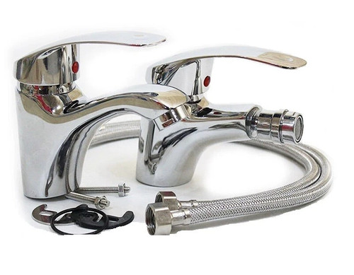 Coppia miscelatori bidet - coppia,