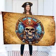 Bandiera dei pirati 90 x 150