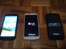 Stock 3 Smartphone Varie Marche non funzionanti per ricambi