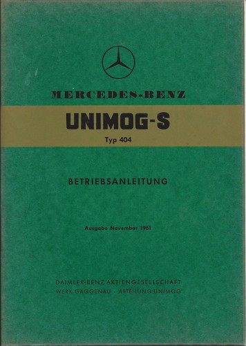 Camion mercedes unimog 1962 - unimog,