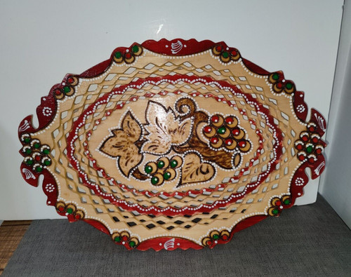 Piatto decorativo legno - decorativo,