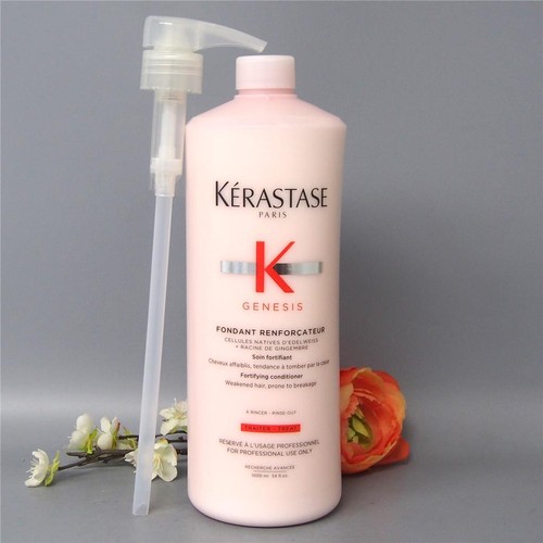 With pump kerastase genesis - with,