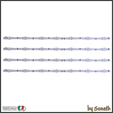 KIT 4 BARRE LED TV PER SAMSUNG UE32H5030AW UE32H5030AWXBT UE32H5030AWXXC