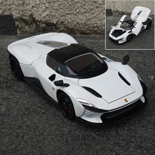 Modellino auto sportiva in lega Ferrari SP3 Daytona 1:32 veicoli pressofusi luce audio auto
