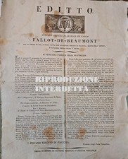 Editto 1812 Napoleone