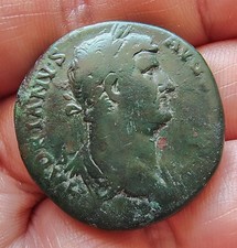 Sesterzio di Adriano la Dacia, serie dei viaggi