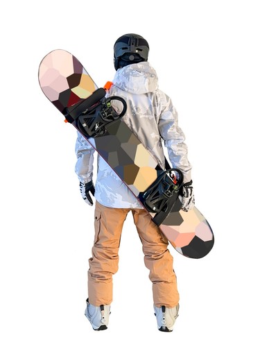 Tracolla sci snowboard