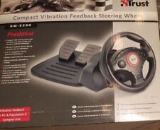 Trust Wheel Twin Shock 2 Videogiochi F1 2013 2010 WRC PES 2011 Cycling leggere