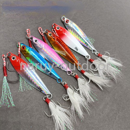 6pcs metal jig jigging - 6pcs,