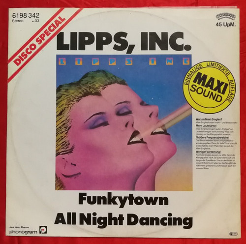 Lipps inc funkytown 12 - lipps,