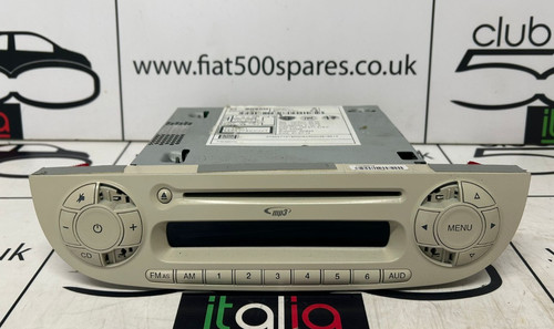 Fiat 500 avorio stereo - fiat,