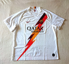 Maglia Maglietta AS ROMA Bianca Away 2019-2020 NIKE Dri Fit T-Shirt Originale