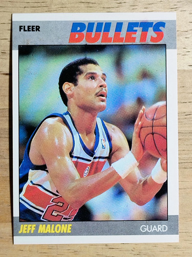 1987 fleer jeff malone - fleer, #67