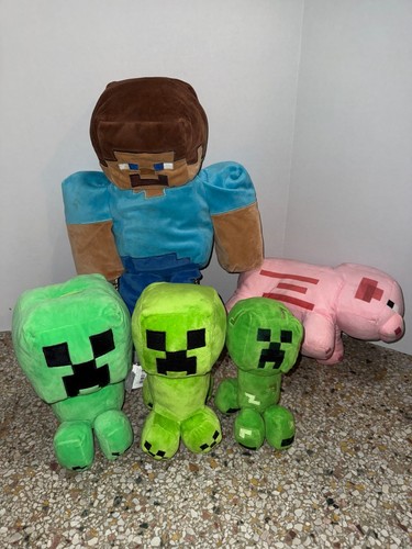 Minecraft plush lot - of, 5