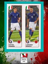 FIGURINA EURO 2016 CALCIATORI PANINI NEW N. 492 DARMIAN BONUCCI ITALIA