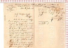 E7827 DOCUMENTO STORICO 1908