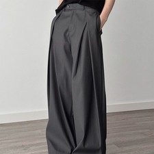 Pantalone uomo stampato largo