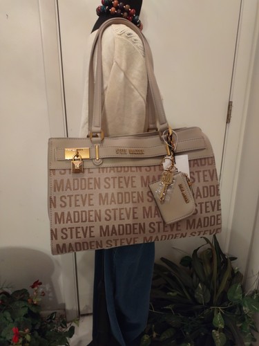 Steve madden beige bagaglio - beige,