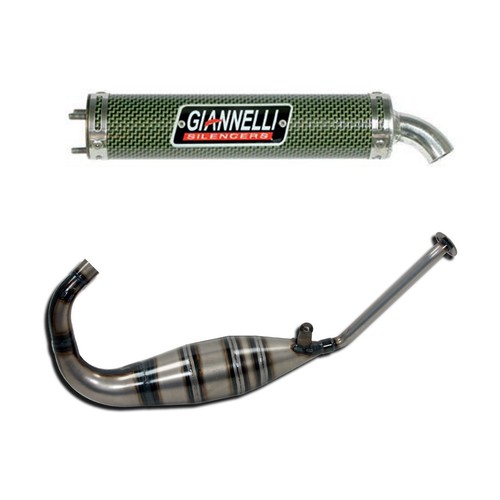 Scarico completo kevlar - scarico,
