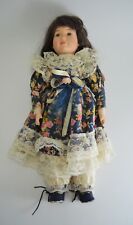 S5962     FAVOLOSA BAMBOLA DI PORCELLANA DA COLLEZIONE THE PROMENADE COLLECTION