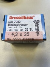 Blechschrauben Kreutzschlitz