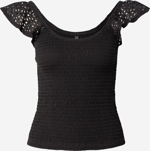 Top donna taglia nero nuovo - top,
