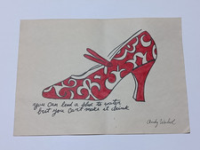 Andy Warhol Drawing on paper