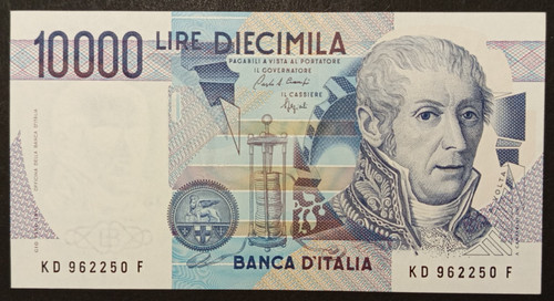 10000 lire 1989 - 22/11/1989, fds
