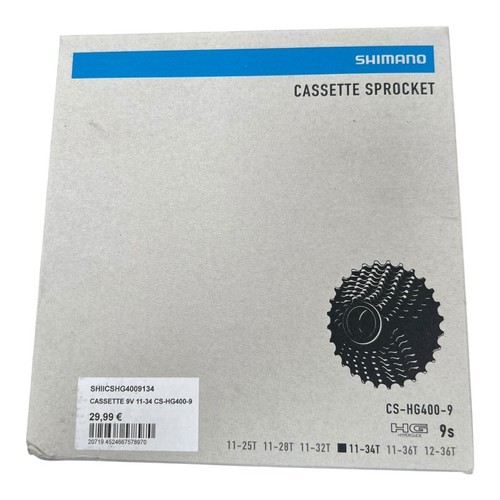 Shimano hg400 11 34t - cs-hg400-9, 11-34t