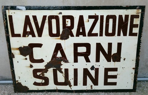 Insegna pubblicitaria anni - insegna, 50