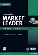 market leader pre-intermediate coursebook+dvd cotton / falvey / kent 1408237075