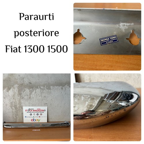 Paraurti posteriore fiat - paraurti,