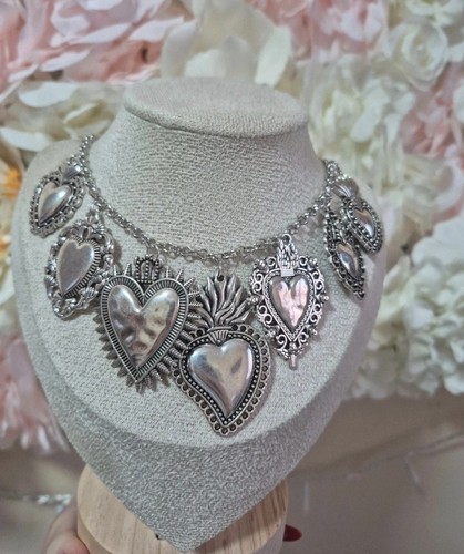 Collana cuore sacro voto - collana,