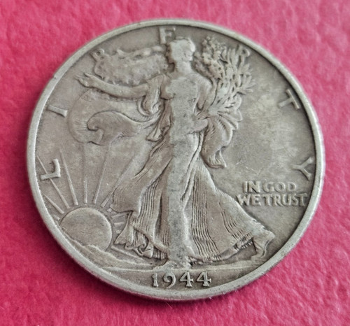 Mezzo dollaro 1944 - -d, walking