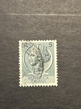 Lire italiane Siracusa 5 lire